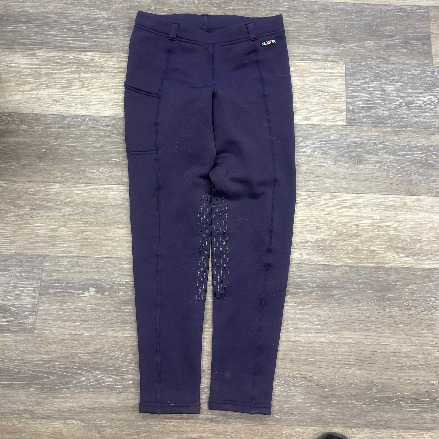 Consignment Kerrits Power Stretch Winter Tight K/P Purple Kids XL