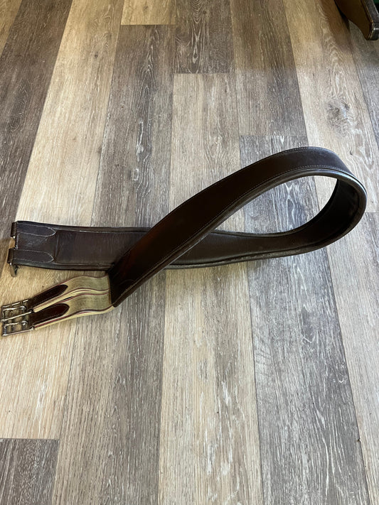 Consignment Single Elastic Leather Girth 54"