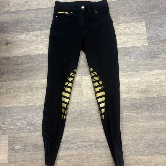 Consignment Silicone  Knee Patch Breeches 26R