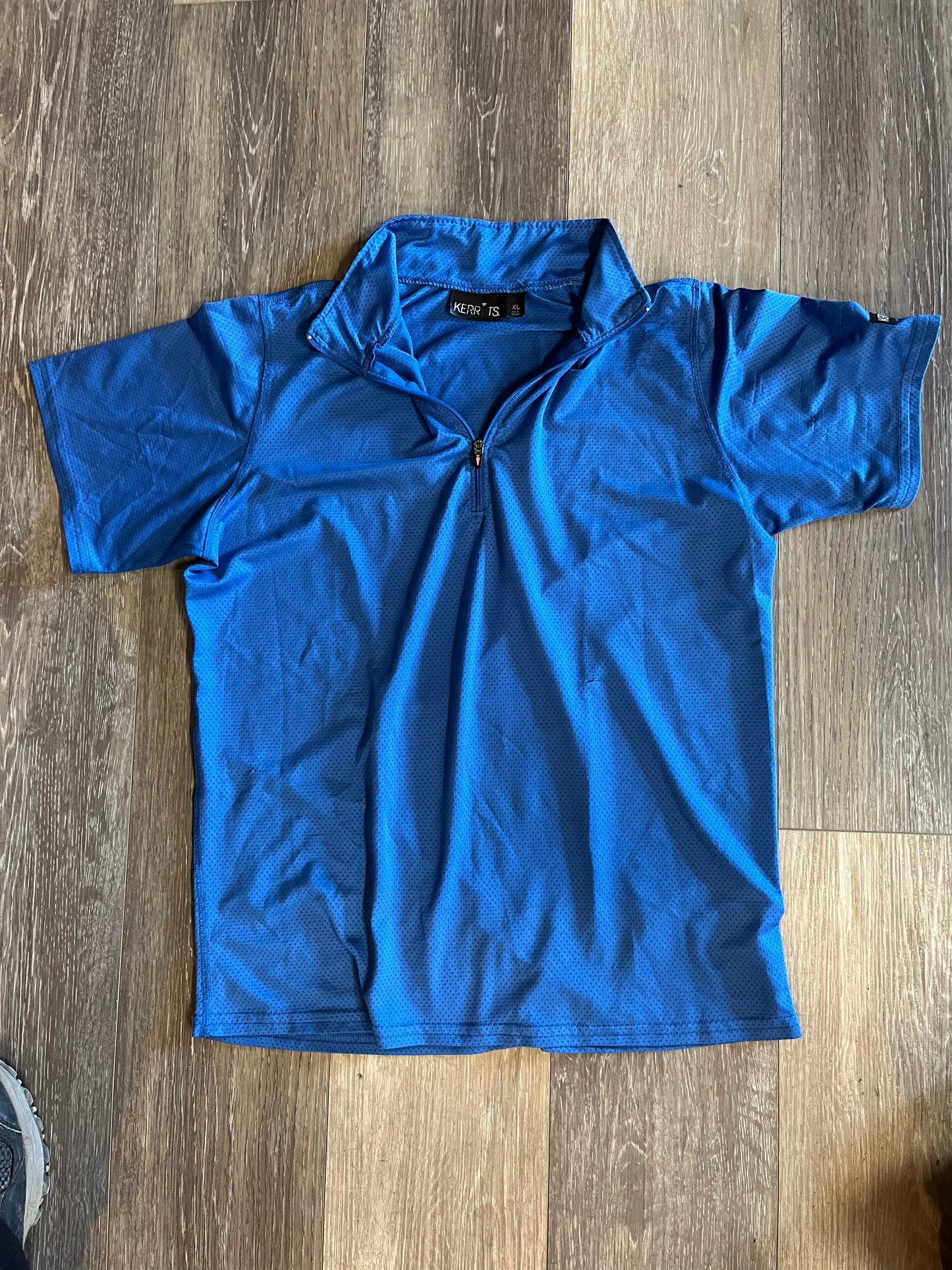 Consignment Kerrits Blue Short Sleeve Sunshirt Youth XL