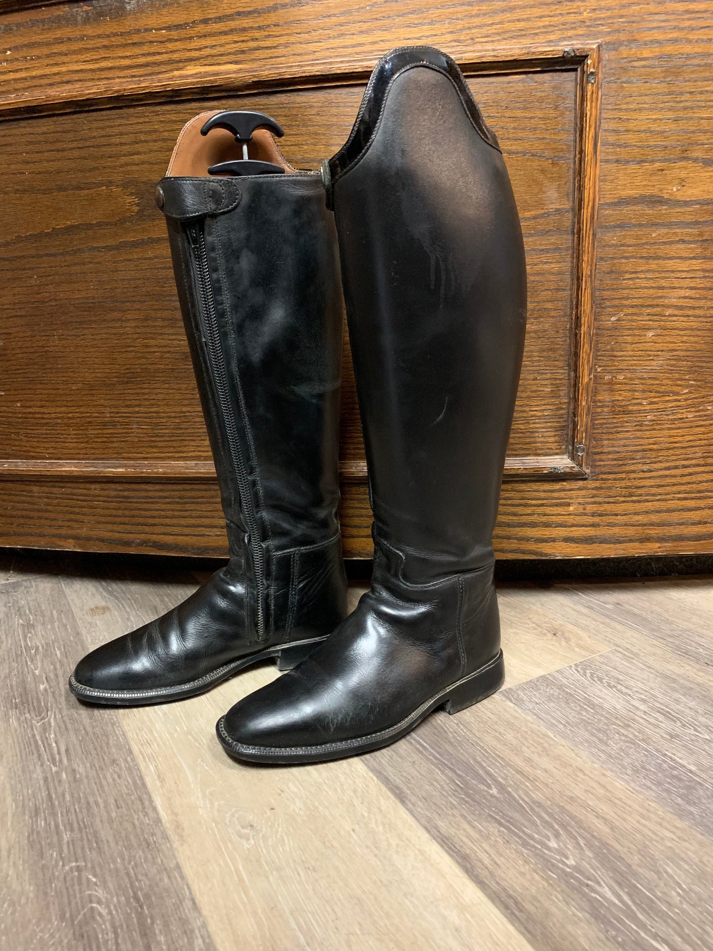 Consignment Petrie Dressage Boots w/ Boot Bag + Care - Size 8
