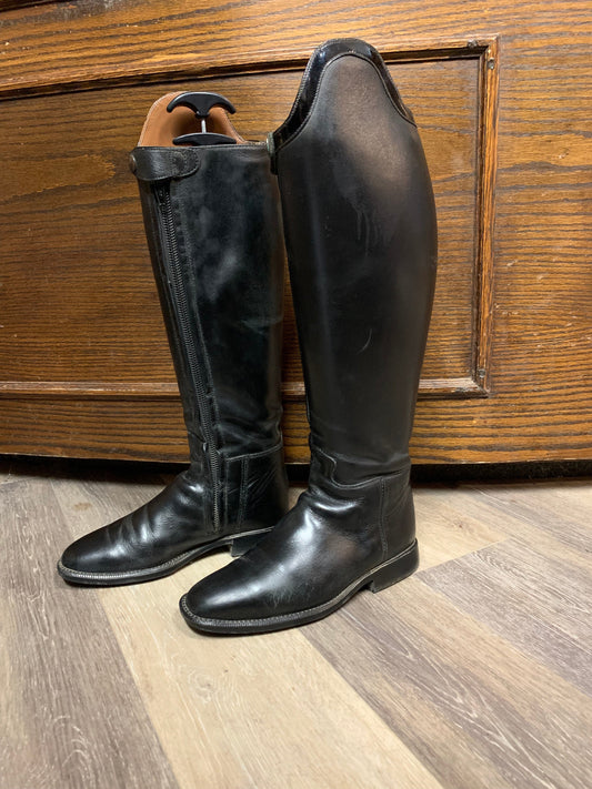 Consignment Petrie Dressage Boots w/ Boot Bag + Care - Size 8
