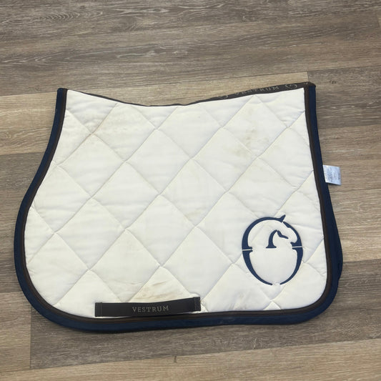 Consignment Vestrum Saddlepad White