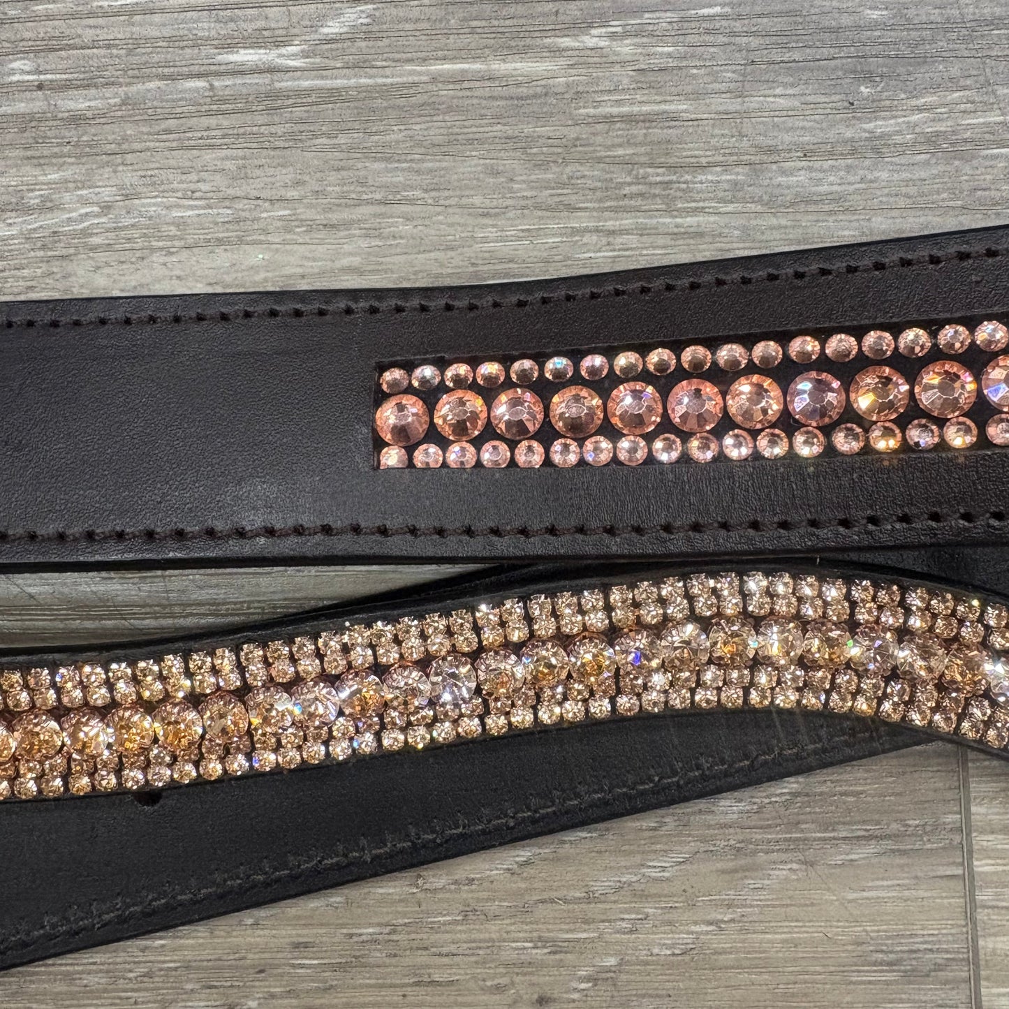 Consignment High Score Swarovski  Crystal Belt/Brow Band Sets