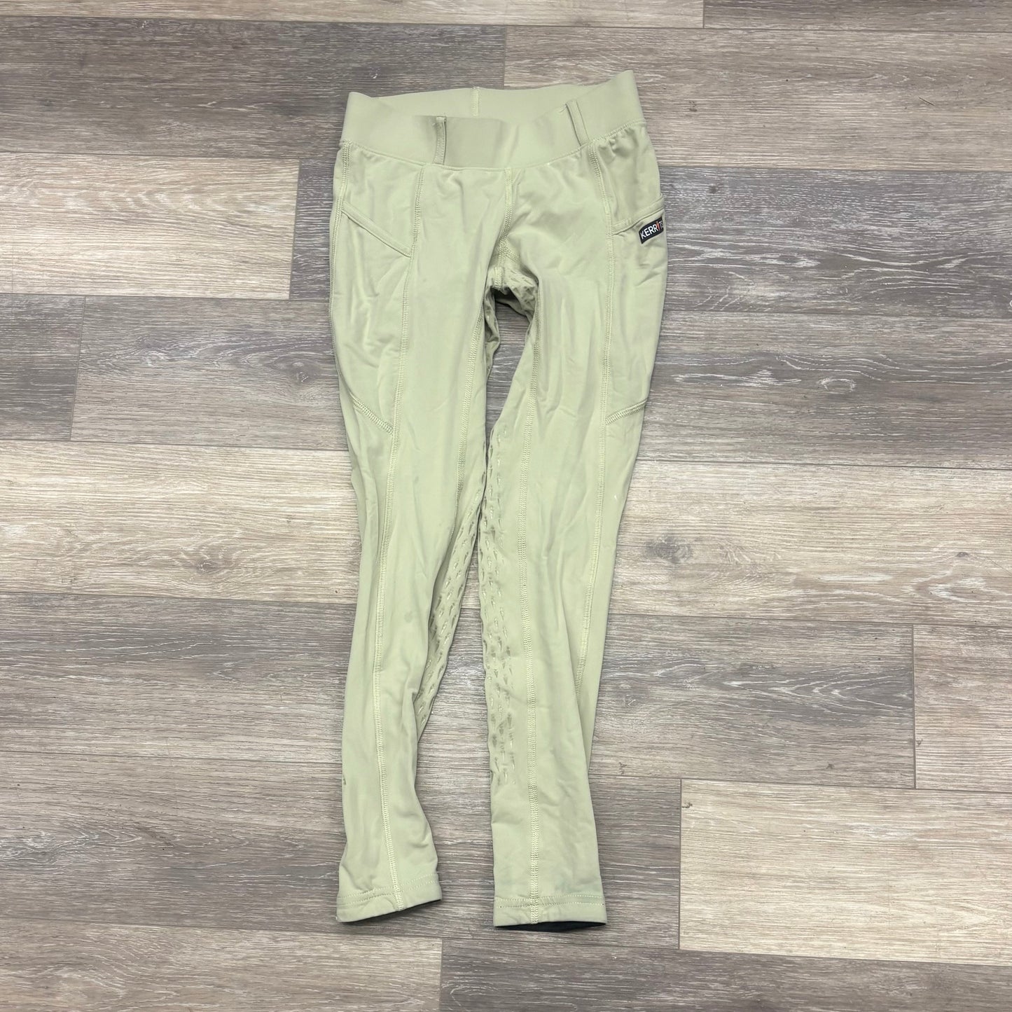 Consignment Kerrits Ice Fil Tech Tight F/S Tan Kids XL Tan