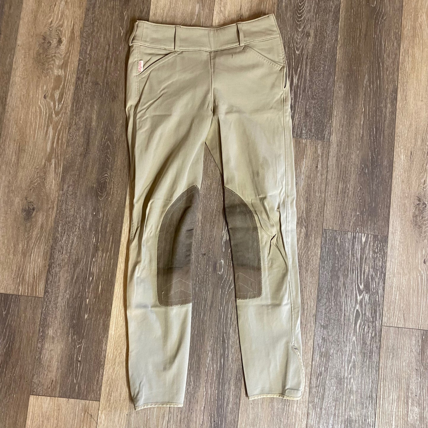 Consignment Tailored Sportsman Beige K/P Sidezip 24