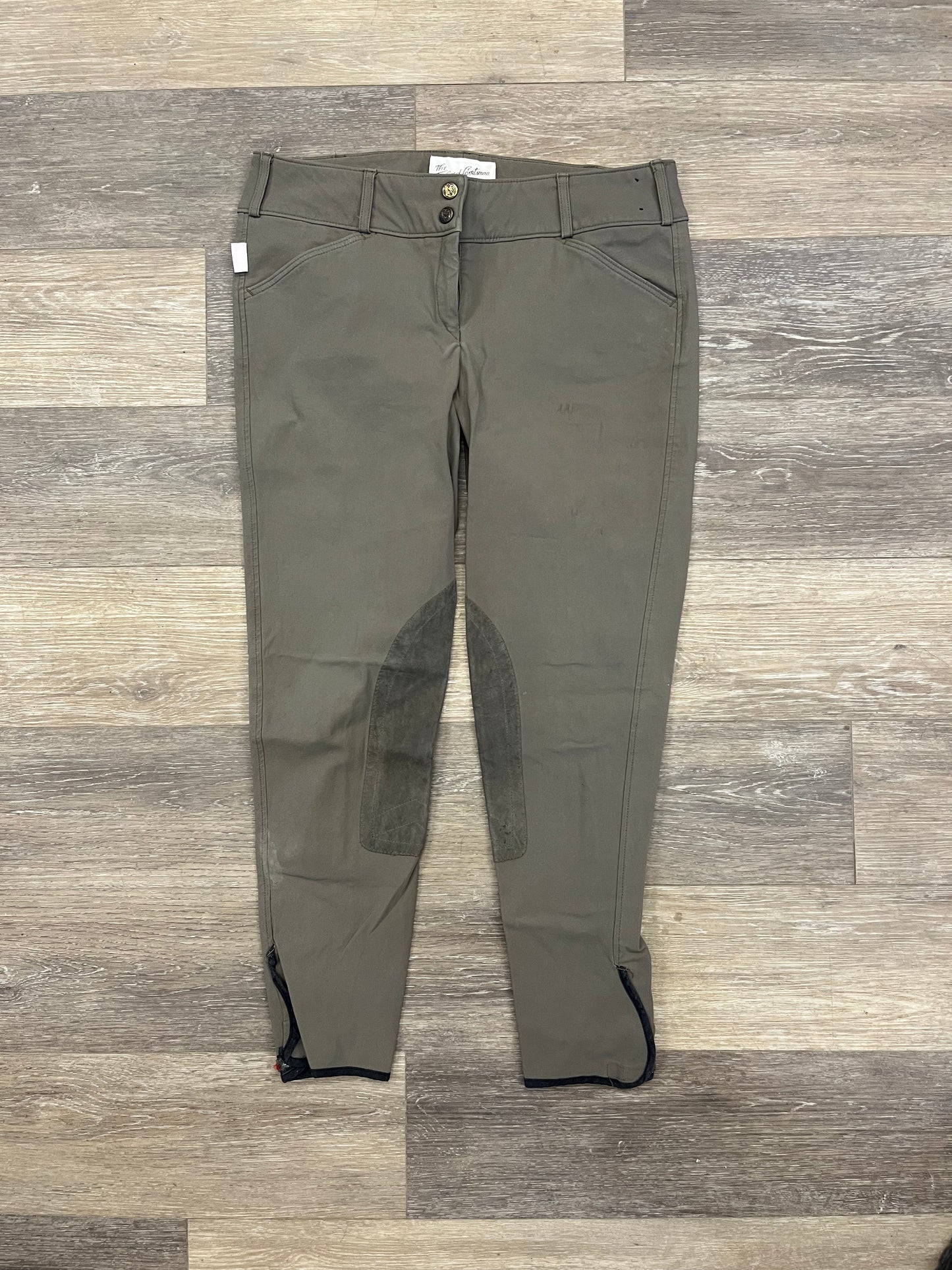 Consignment TS 1967 Front Zip Low Rise 30R