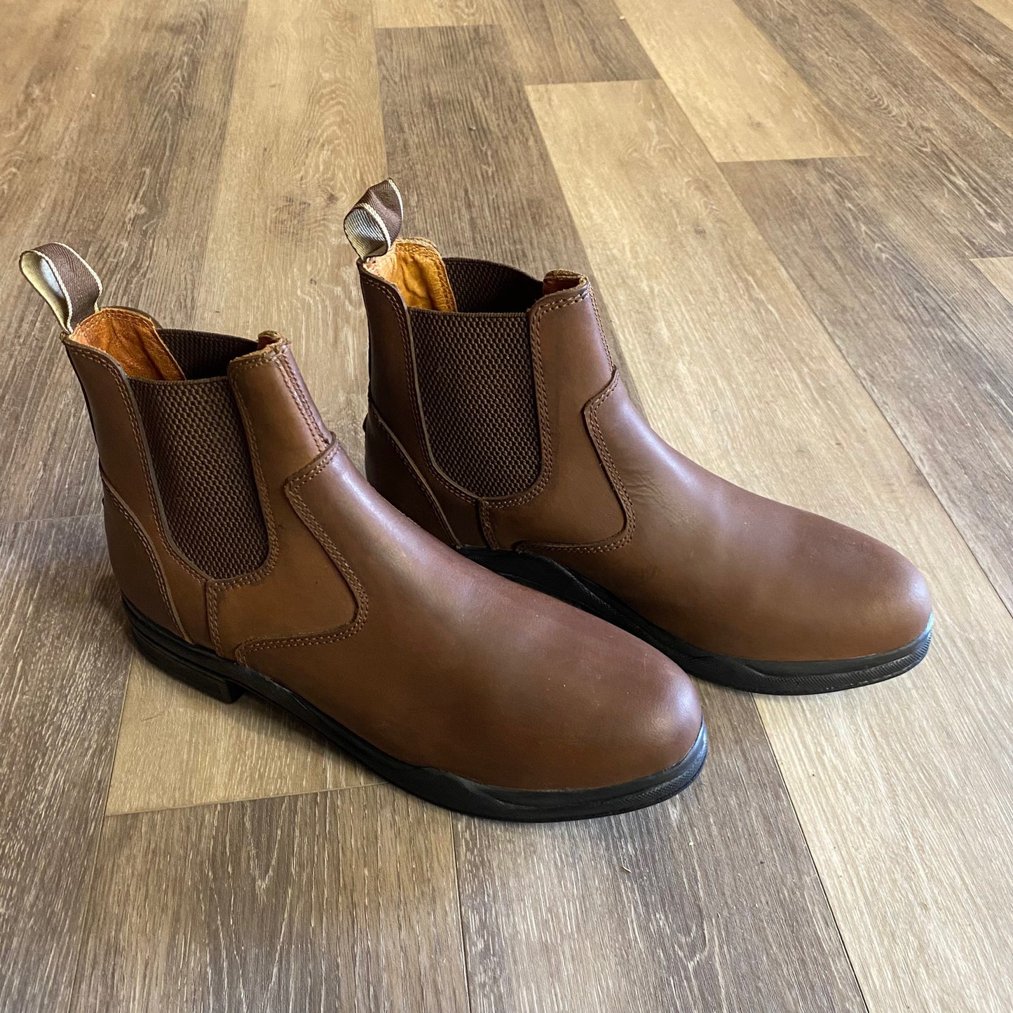 Consignment Griffith Brown Pull on Paddock Boot 43
