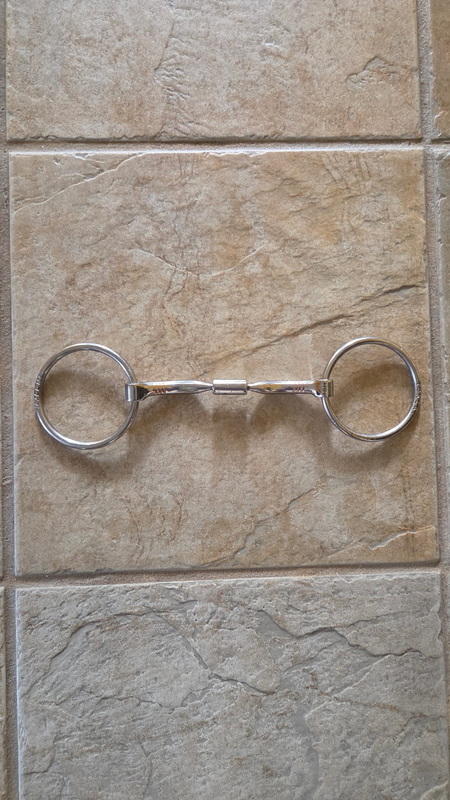 Myler Toklat Loose Ring Stainless Steel Comfort Snaffle Wide Barrel MB 02