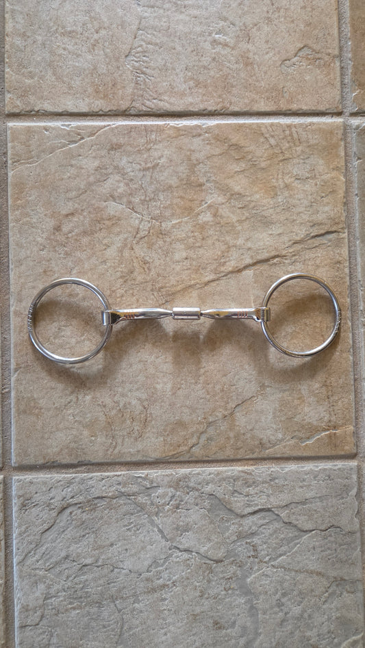 Myler Toklat Loose Ring Stainless Steel Comfort Snaffle Wide Barrel MB 02