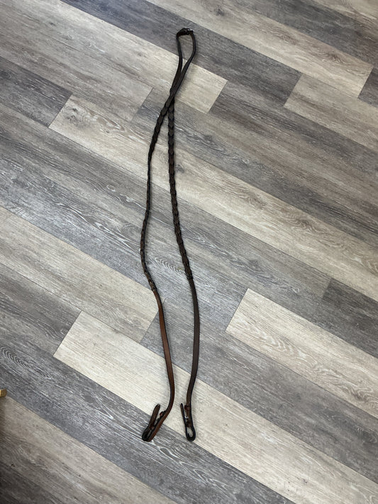 Braided reins